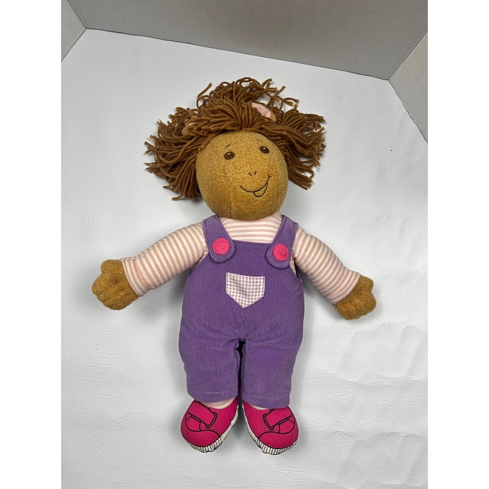 Playskool 1998 Dora Winifred DW Plush 18" Purple Vintage Hasbro Toy